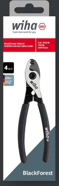 Wiha 46691 Multifunktions-Kabelschneider 6 Zoll mit Anti-Rutsch-Griff - Bild 1