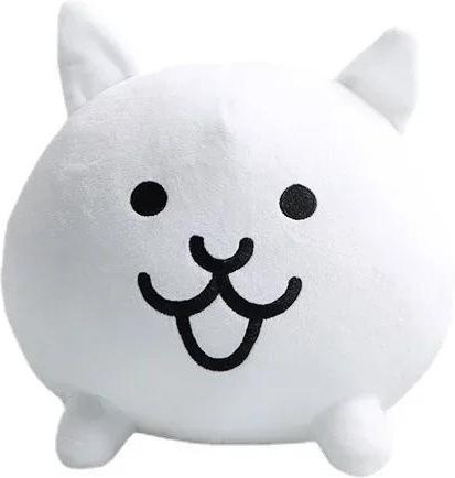 Yiran toy The Battle Cats Nyanko Great War Plüschtier, Stofftier, Weiß - Bild 1