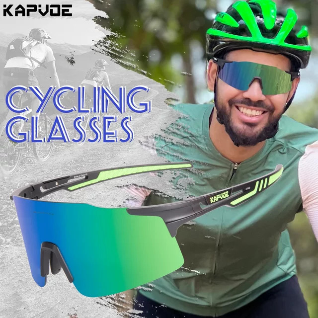 KAPVOE Sonnenbrille, Unisex, Vollrand, Kunststoff, Wrap - Bild 1