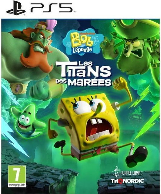 SpongeBob Schwammkopf: Die Gezeiten-Titanen Action-Adventure Spiel für PlayStation 5 - Bild 1
