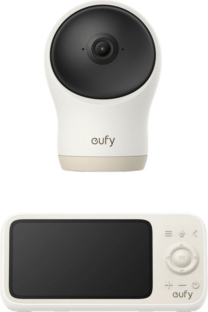 eufy Babyphone C10 mit Kamera, App-Steuerung und Zwei-Wege-Kommunikation in Weiß - Bild 1