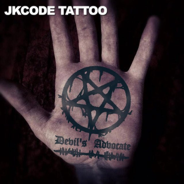JKCODE TATTOO Fünfzackiges Stern-Tattoo, temporär, wasserfest - Bild 1