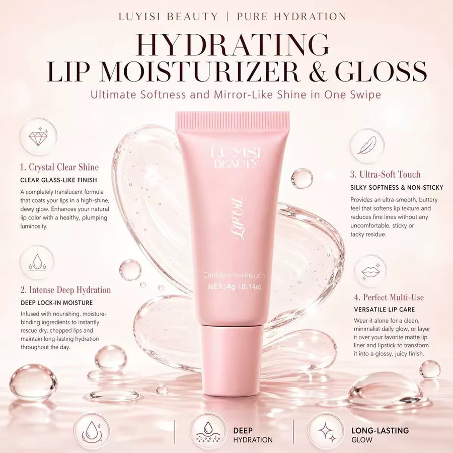 Lippenöl, glänzend, Unisex - Bild 2
