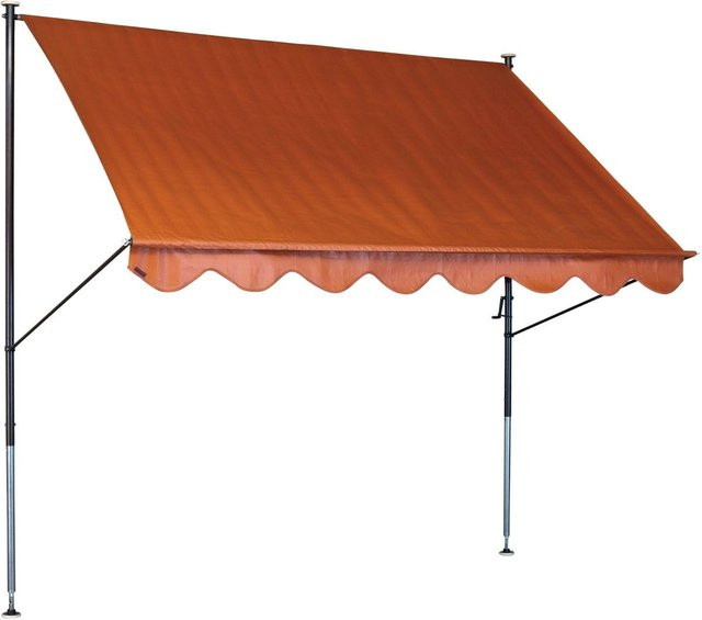 Klemmmarkise ANGERER Standard uni in Terra, Breite: 250 cm - Bild 1