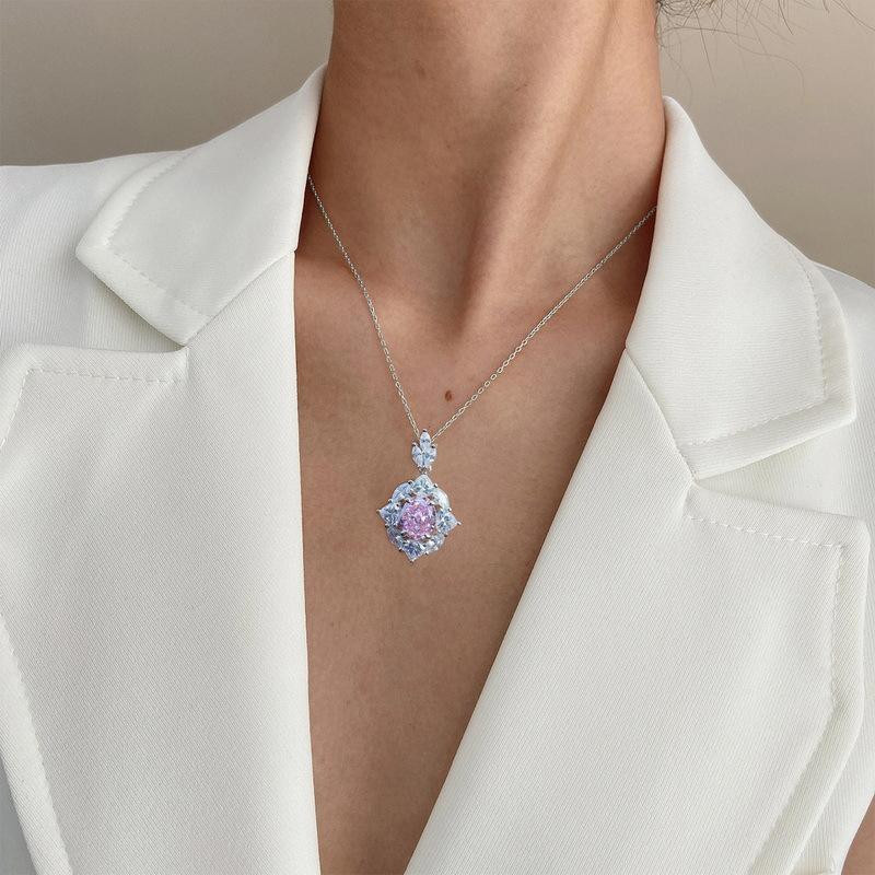 Anhänger 925 Silber, Diamant, Zirkonia, Damen - Bild 2