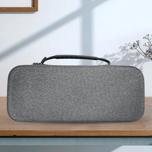 ALLOYSEED EVA Hartschalen-Aufbewahrungsbox für PS5 Portal in Grau, stoßfeste und kratzfeste Tragetasche mit Netztasche - Bild 1