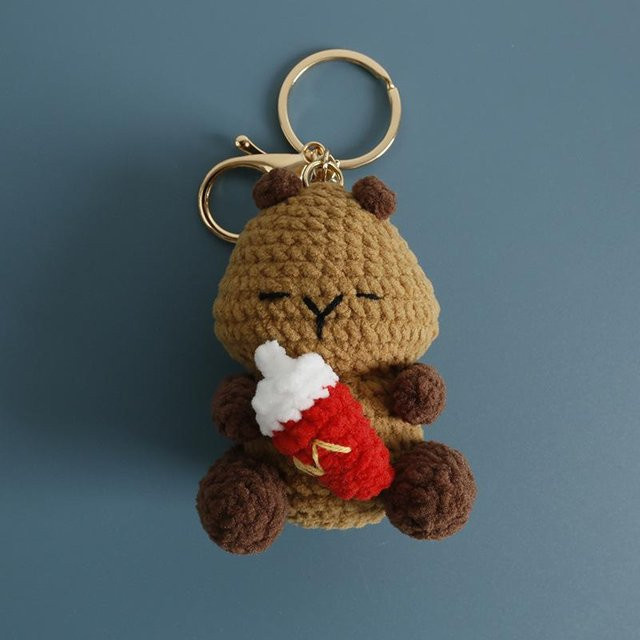 Linyi toy Schlüsselanhänger Eichhörnchen, Waschbär, Unisex - Bild 1