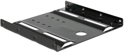 DeLOCK Installation Frame Laufwerksschachtadapter 3,5 auf 2,5 Zoll in Schwarz - Bild 1
