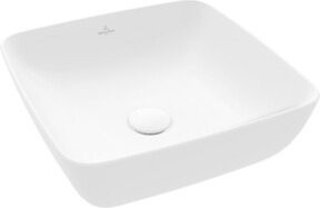 Villeroy & Boch Aufsatzwaschtisch Artis aus Keramik in Weiß, B/T: 41 x 41 cm - Bild 1