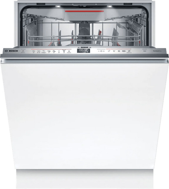 Bosch SMV6ZCX16E Serie 6 Vollintegrierter Geschirrspüler in Weiß, Breite: 60 cm - Bild 1