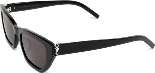 Saint Laurent SLM127F Sonnenbrille, Vollrand, Square, Acetat, Unisex, Schwarz - Bild 1