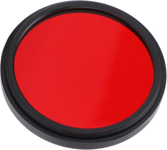 Nikon Vollrot-Objektivfilter aus optischem Glas für Kameraobjektive, Durchmesser: 43 mm - Bild 1