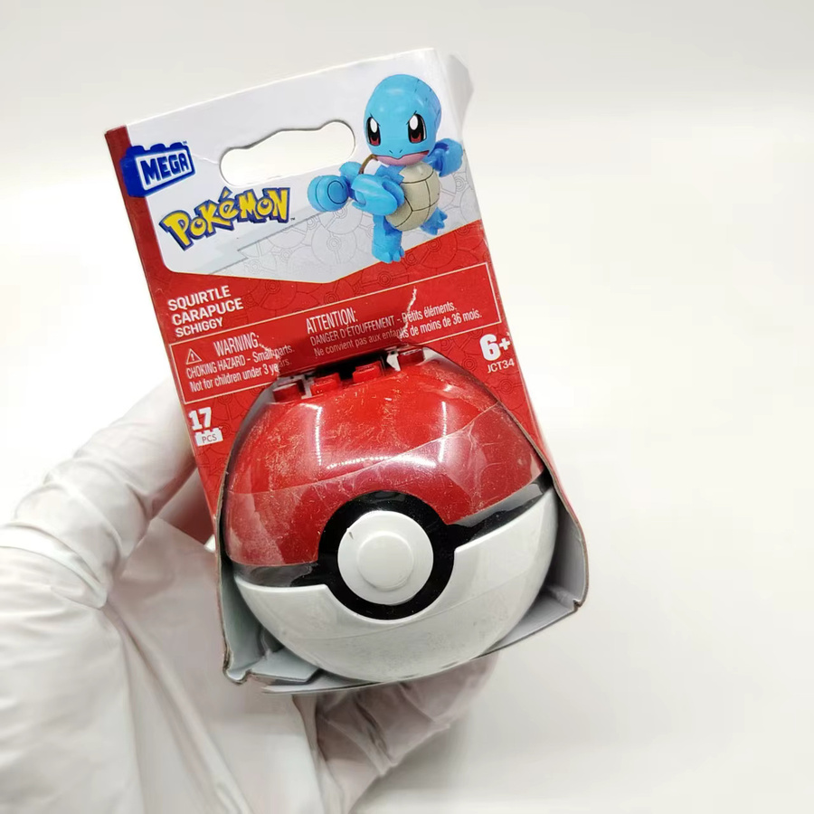 MEGA Pokémon Ball, Einzelfigur, Pikachu Vulpix Minun Eevee Bulbasaur Ditto, Nicht für Kinder unter 3 Jahren - Bild 2