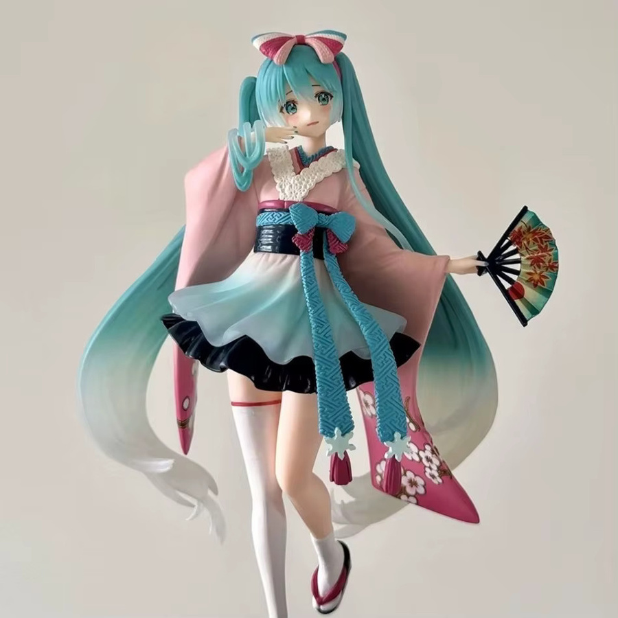 Bandai Hatsune Miku Kimono Figur, 20cm, Kunststoff, Bunt / Mehrfarbig - Bild 3