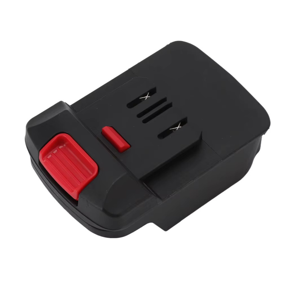 Universeller Batterieadapter aus ABS-Kunststoff für Elektrowerkzeuge, Konverter von 18 V auf 20 V, Farbe: Schwarz - Bild 3