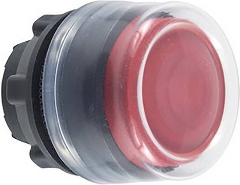 Schneider Electric ZB5APA4 Drucktaster-Frontelement in Rot und Transparent mit IP66 Schutzart - Bild 1