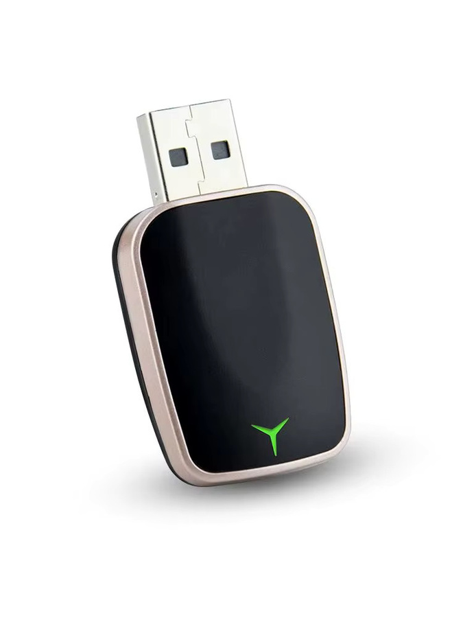 2-in-1 Wireless CarPlay und Android Auto Adapter Dongle mit USB-A und USB-C Unterstützung für iOS 10+ und Android 11+ Fahrzeuge in Schwarz und Gold - Bild 5