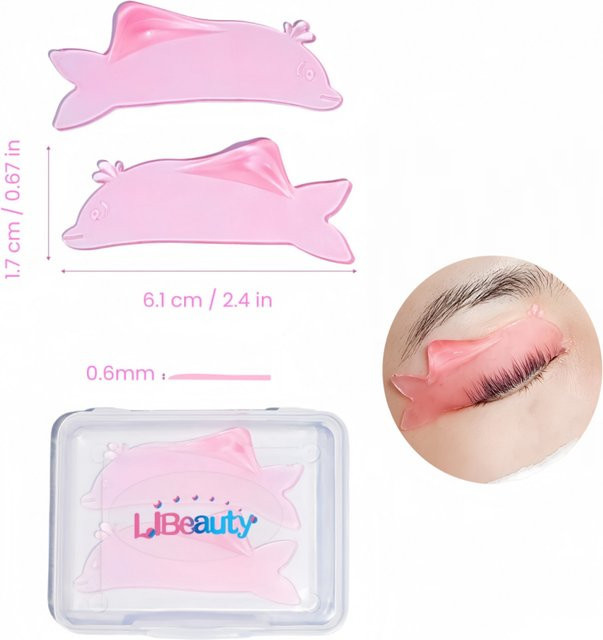 Libeauty Silikon-Wimpernperm-Pads, 1 Paar, Black, Unisex - Bild 1