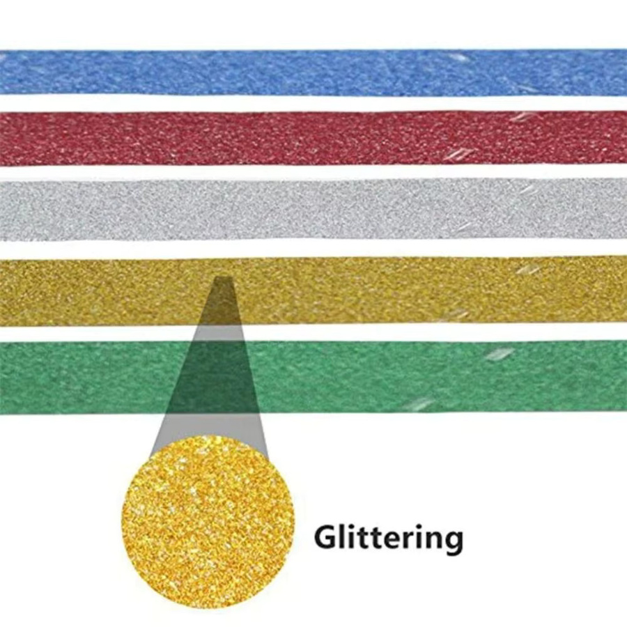 10 Stück glitzernde Geschenkbänder in Pink für Blumenverpackungen und Dekorationen bei Hochzeiten, Geburtstagen oder Partys - Bild 4
