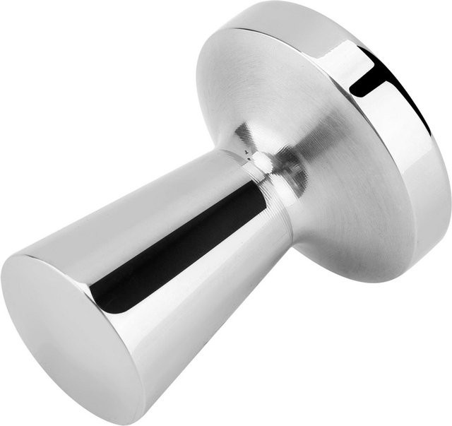 Edelstahl Kaffee Tamper mfySpace Espresso Kaffeebohnenpresse in Grau/Silber - Bild 1