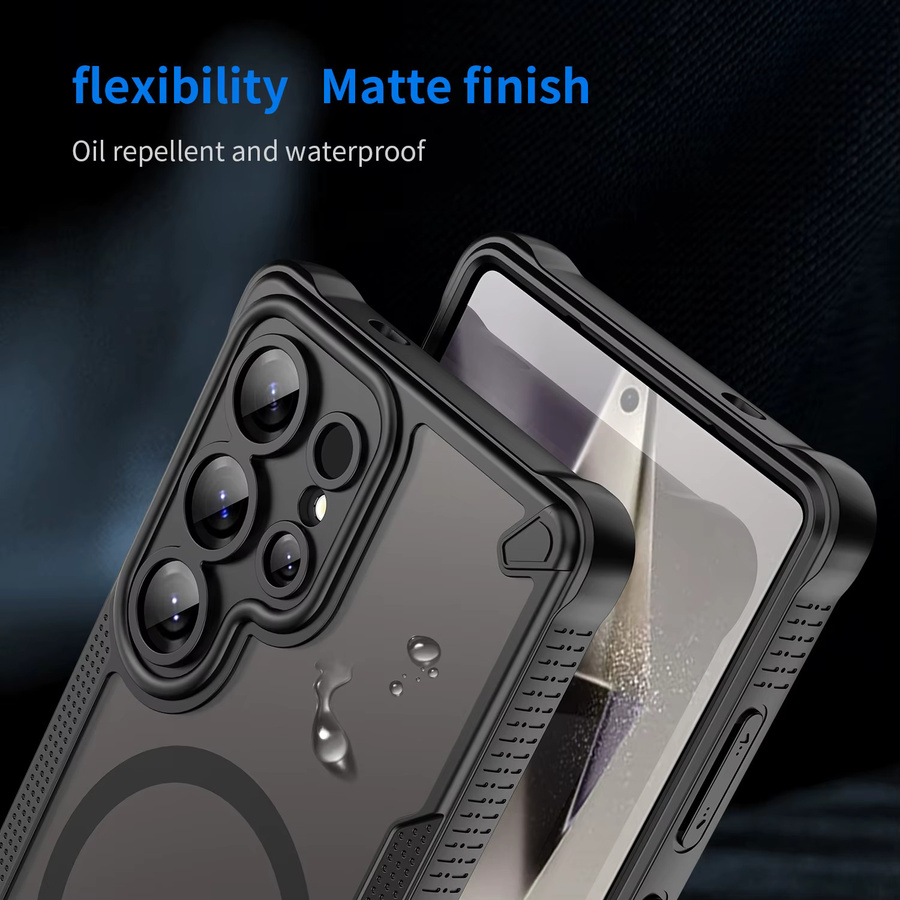 DecoPhone Handyhülle mit Magnetverschluss für Android, transparent und matt, hautfreundlich - Bild 2