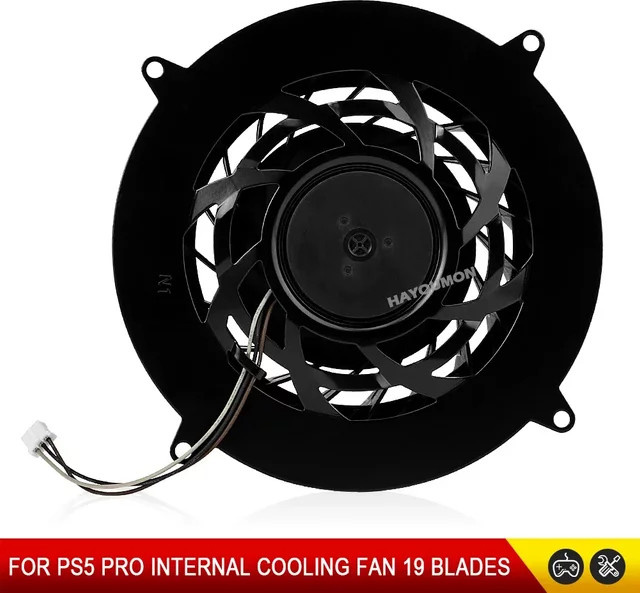 Sony Interner CPU-Kühler für PlayStation 5 Pro CFI-70XX CFI-7000 CFI-7021 Ersatz Lüfter in Schwarz - Bild 1