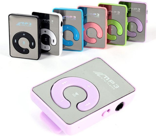 Ockkic Tragbarer HiFi-Mini-Clip-USB-MP3-Player Walkman in Schwarz mit USB-C Anschluss und Micro-TF-Kartenslot erweiterbar bis 16 GB - Bild 1