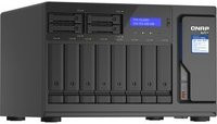 QNAP TVS-H1288X-W1250-16G NAS-Server in Schwarz mit 12 Schächten, 16GB RAM und Thunderbolt sowie Ethernet/LAN-Anschlüssen - Bild 1