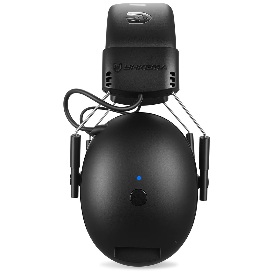 YHKEMA EB20 Bluetooth 6.0 Gehörschutz-Ohrenschützer mit aktiver Geräuschunterdrückung in Schwarz - Bild 3