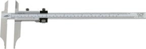 Helios Preisser Werkstattmessschieber DIN 862 in Silber mit Spitzen und FE Schnabellänge 150 mm, Messbereich 1000 mm - Bild 1