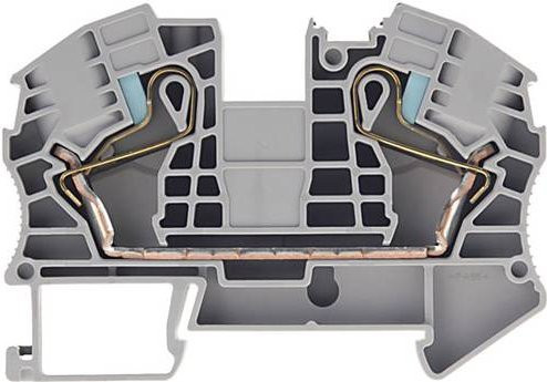 Siemens Durchgangsklemme Steck-Klemm Grau 50 Stück - Bild 1