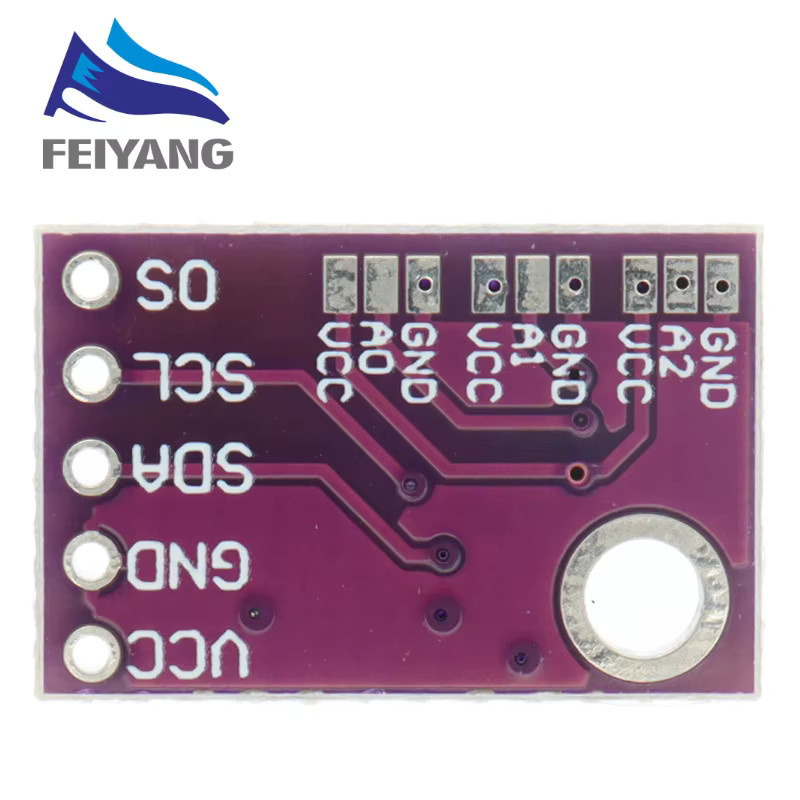 SAMIROB LM75 CJMCU-75 Sensormodul Temperatursensor mit High Speed I2C IIC Schnittstelle in Purple - Bild 3