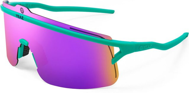 YEAZ Sport-Sonnenbrille, Vollrand, TR90, Black/Silver, Damen - Bild 1