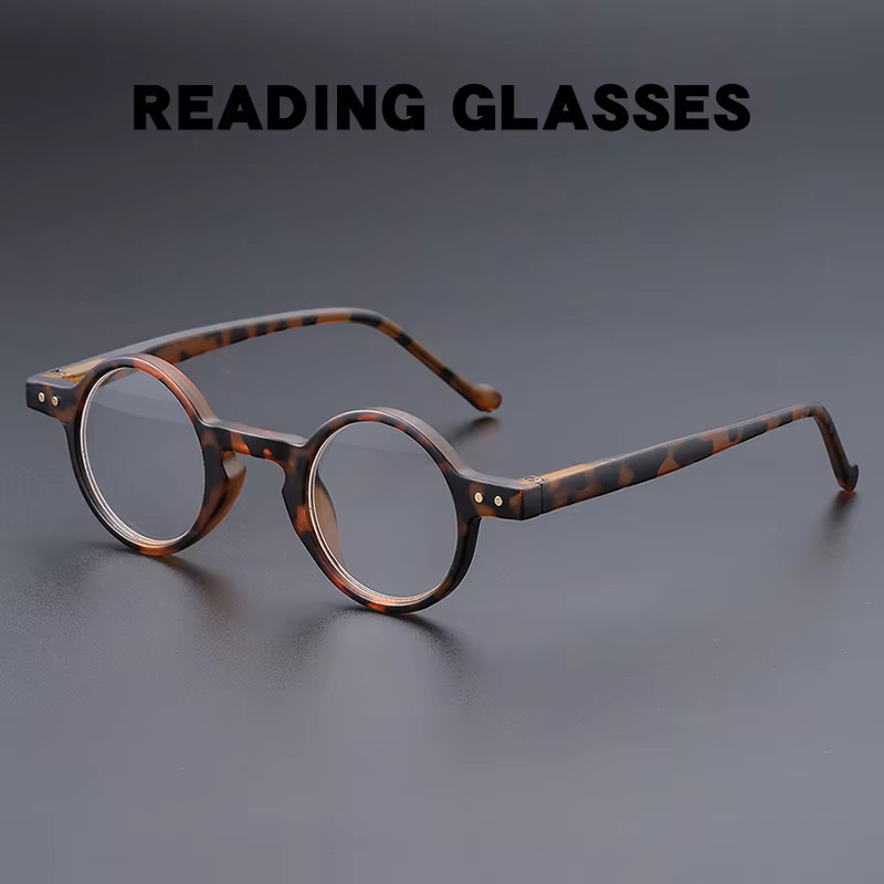 Hindfield Lesebrille, Vollrand, Rund, Braun, Unisex - Bild 1