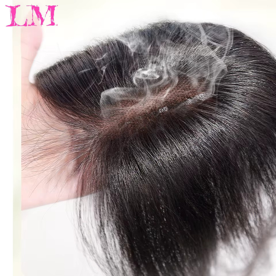 LM Clip-In Toupet für Damen, Synthetisches Haarteil mit Echthaar-Optik - Bild 4