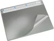 Schreibunterlage Durella Soft Läufer mit 3-Jahres-Kalender in Grau, Breite: 65 cm, Tiefe: 50 cm - Bild 1