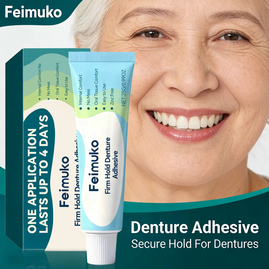 FEIMUKO Zahnprothesen-Fixierkleber, Unisex - Bild 3