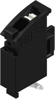 Weidmüller Leiterplattenklemme 1.5mm² Polzahl 1 Schwarz - Bild 1