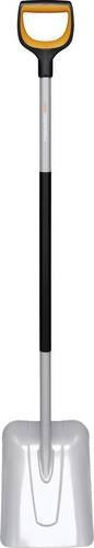 Fiskars Xact+ Schaufel aus Borstahl in Silberfarben mit Softgriff und einer Arbeitsbreite von 22,3 cm - Bild 1