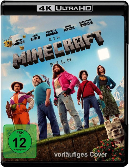 Ein Minecraft Film 4K Ultra HD Blu-ray mit zusätzlicher Blu-ray (Animation, Abenteuer, Fantasy) - Bild 1