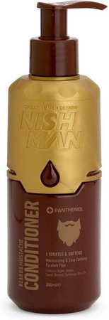 Nishman Bart & Schnurrbart Spülung, 200 ml, Herren