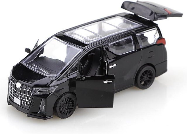 Linyi toy car Spielzeugauto Nanny-Van, Druckgussmetall, Rückziehmotor, ab 4 Jahren - Bild 1