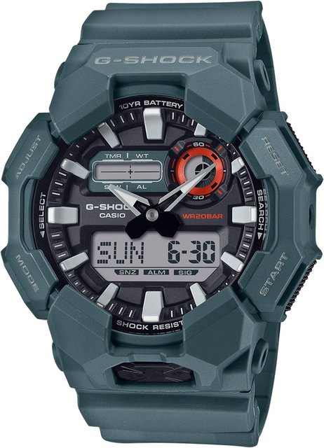 Casio G-Shock Classic Armbanduhr, Quarz, Schwarz, 52 mm, Herren - Bild 1