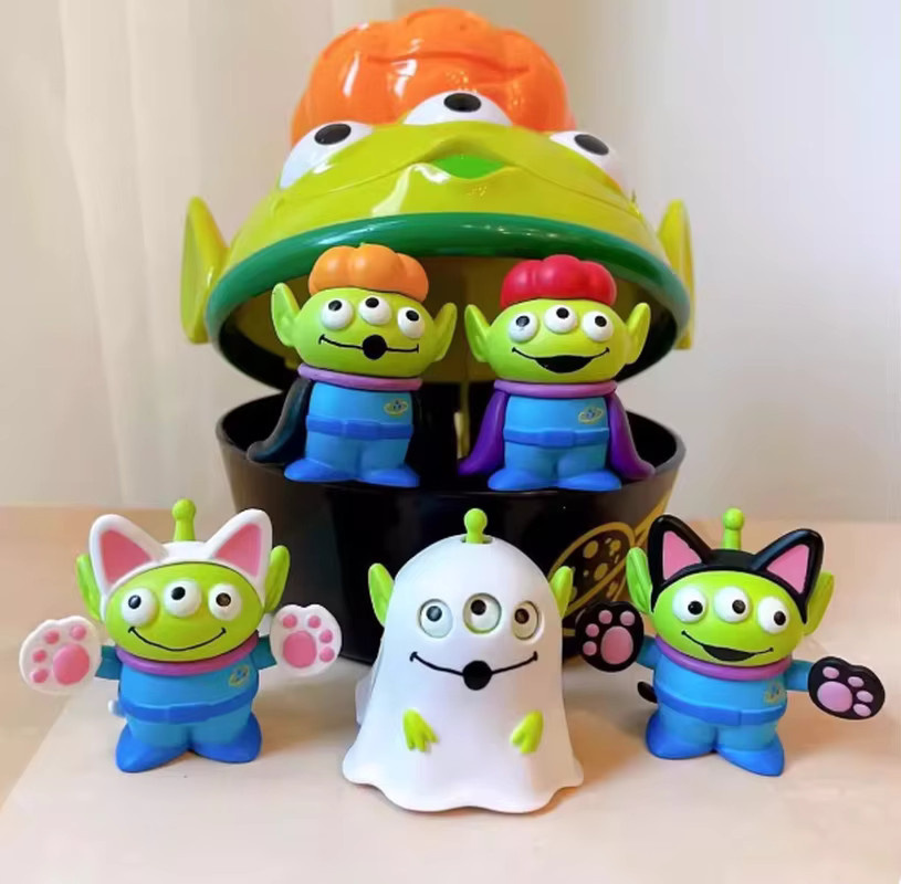 HEROCROSS Dreiäugiger Halloween-Geist-Themen-Blindbox, Einzelfigur - Bild 2