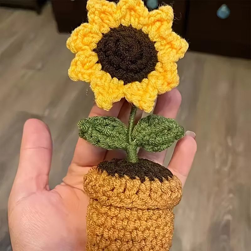 Künstliche Sonnenblumen als langlebige Dekoration für Valentinstagsgeschenke und Tischdekoration - Bild 2