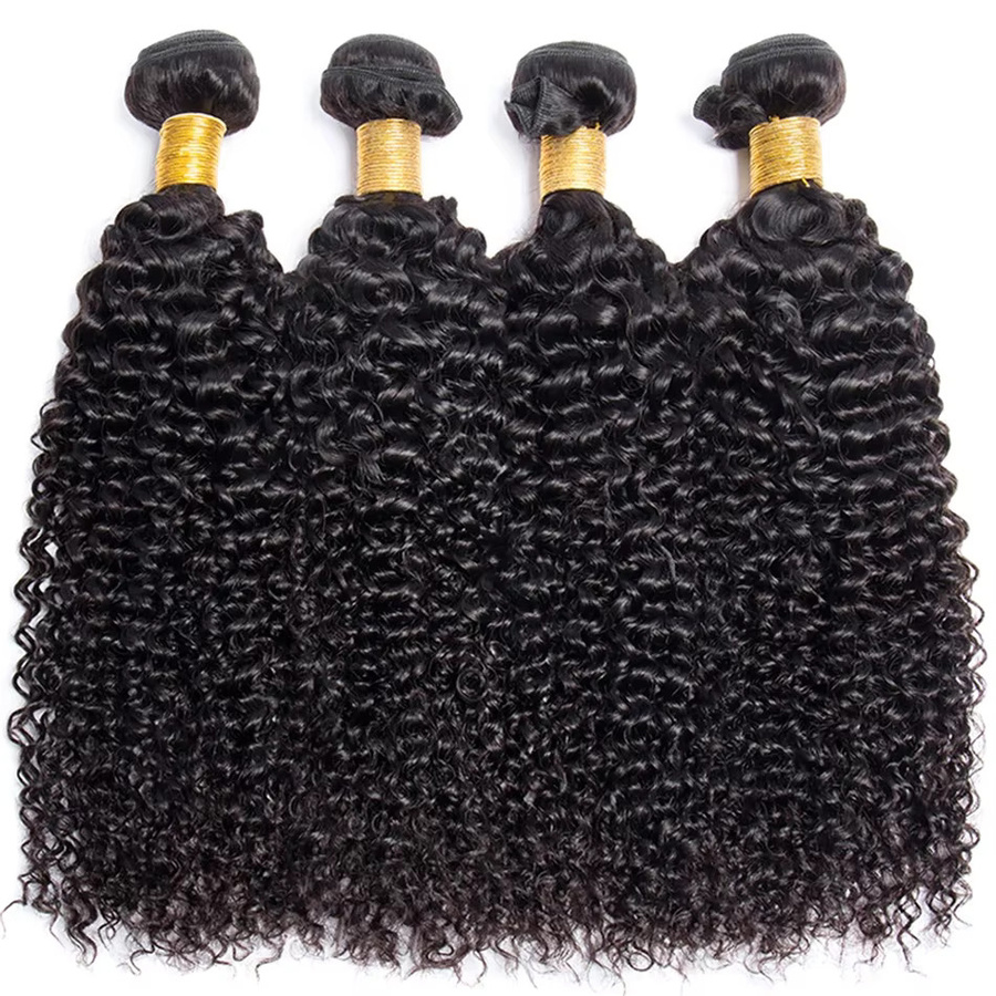Fashowbeauty Remy Haar Extensions, lockig, Brasilianisches Haar, 1-3 Bündel - Bild 3