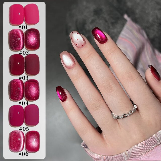 MIANEL Nagellack Gel, Rot, 12 ml - Bild 1