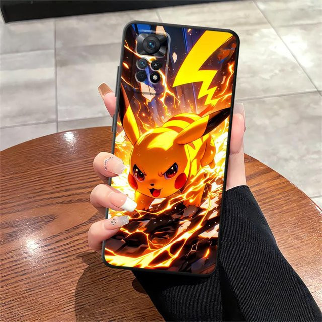 Handyhülle mit Pokemon Pikachu Design für Xiaomi Redmi Note Serie in Multicolour - Bild 1