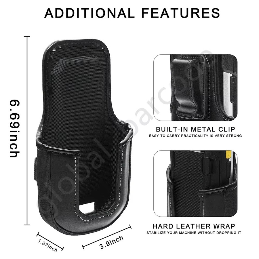 Zebra Tragetasche für Scanner-Holster TC70 TC72 TC75 TC77 in Schwarz - Bild 3