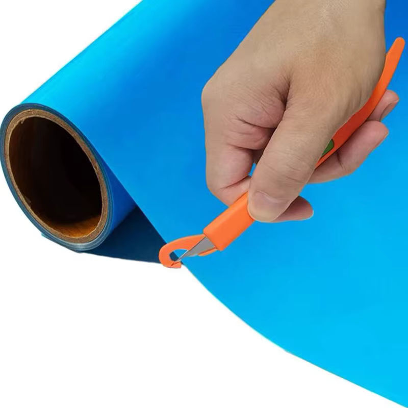 Magnetischer Vinyl Cutter Schutzgriff mit Utility-Messer für Carbonfaser-Folie und Auto-Wrap in Schwarz-Orange - Bild 3